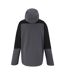 Mens Freesdale Waterproof Jacket Storm Grey Black Regatta-3