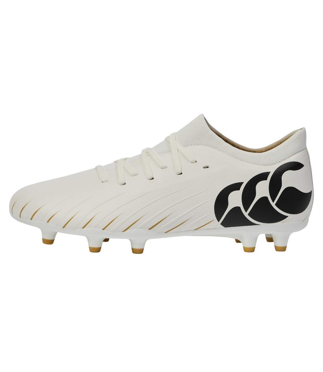 Unisex Adult Speed Falcon Pro Firm Ground Rugby Boots White Canterbury-2