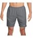 Mens Miler Performance Running Shorts Smoke Grey Nike-1