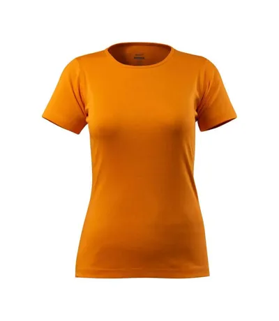 Womens/ladies Crossover Arras T-shirt Bright Orange Mascot