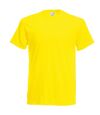 Fruit Of The Loom  - T-shirt manches courtes - Homme (Jaune vif) - UTPC124