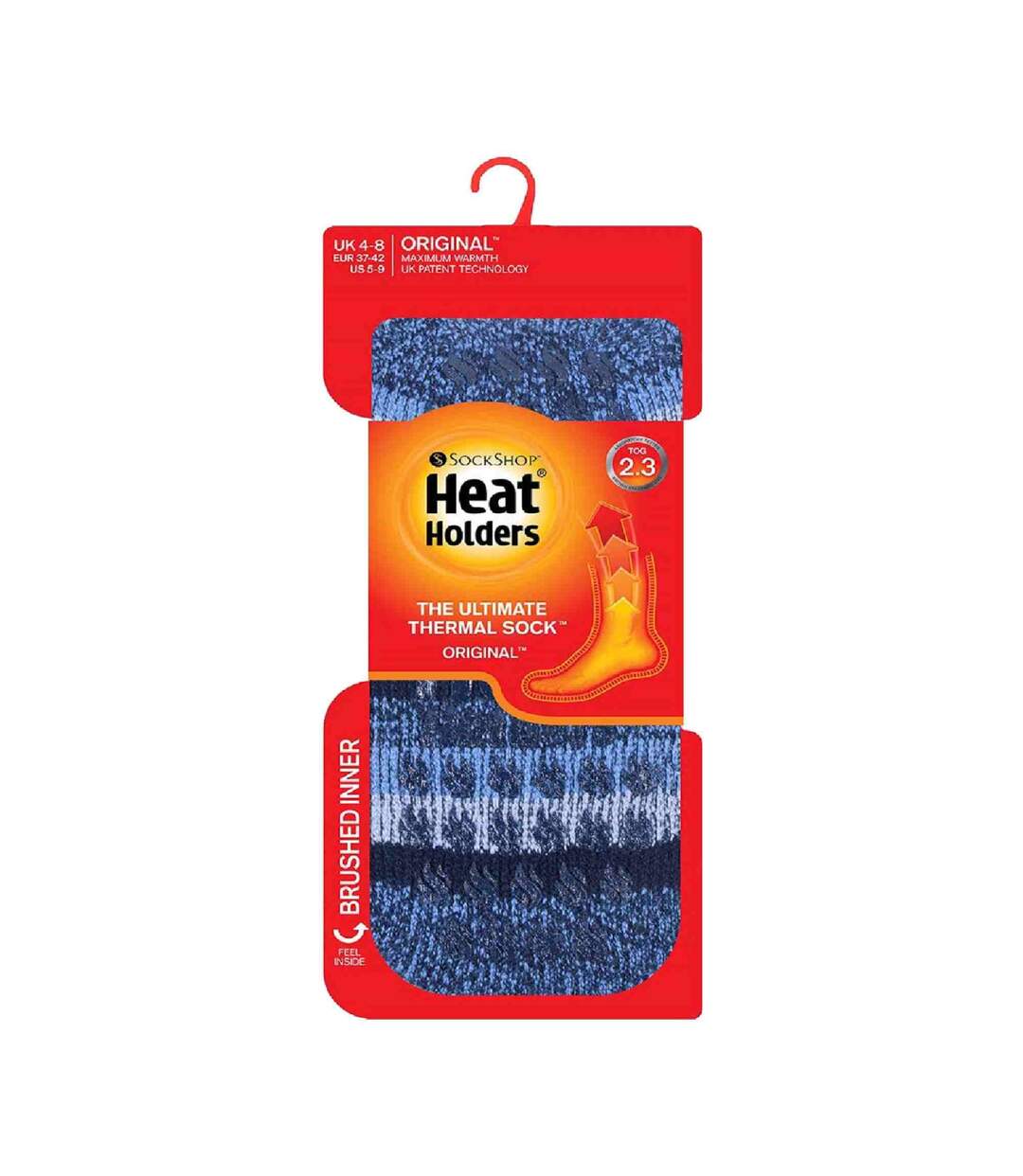 Chaussettes Femme Thermiques avec Antidérapantes-2