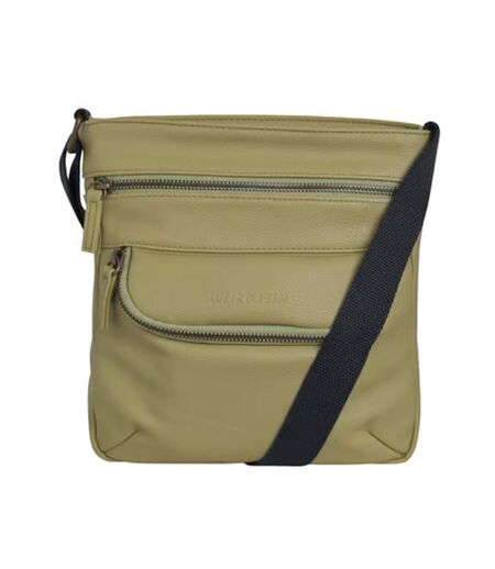 Tilford faux leather crossbody bag one size lime Weird Fish