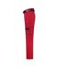 Pantalon De Travail Homme Rouge Malfini-3
