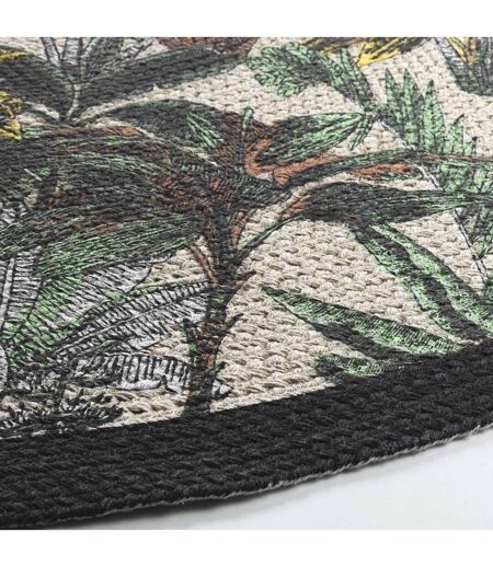 Tapis Déco à Pompons Balinesia 120cm Naturel