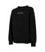 Sweat Motif/style Logo Femme Noir 4F-3