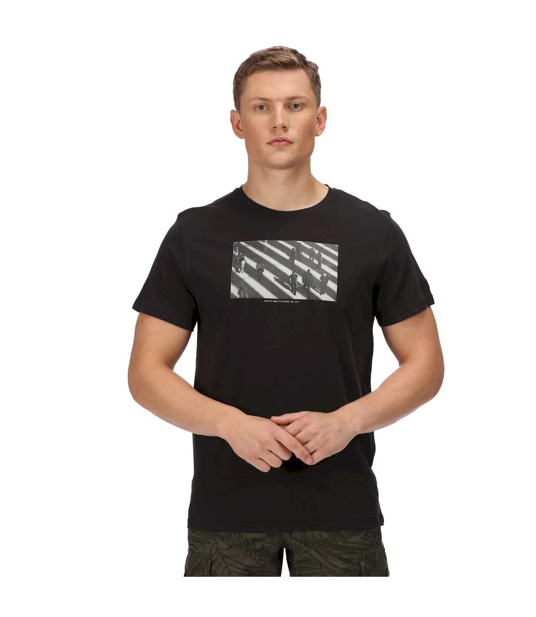 Regatta - T-shirt CLINE - Homme (Noir) - UTRG6663