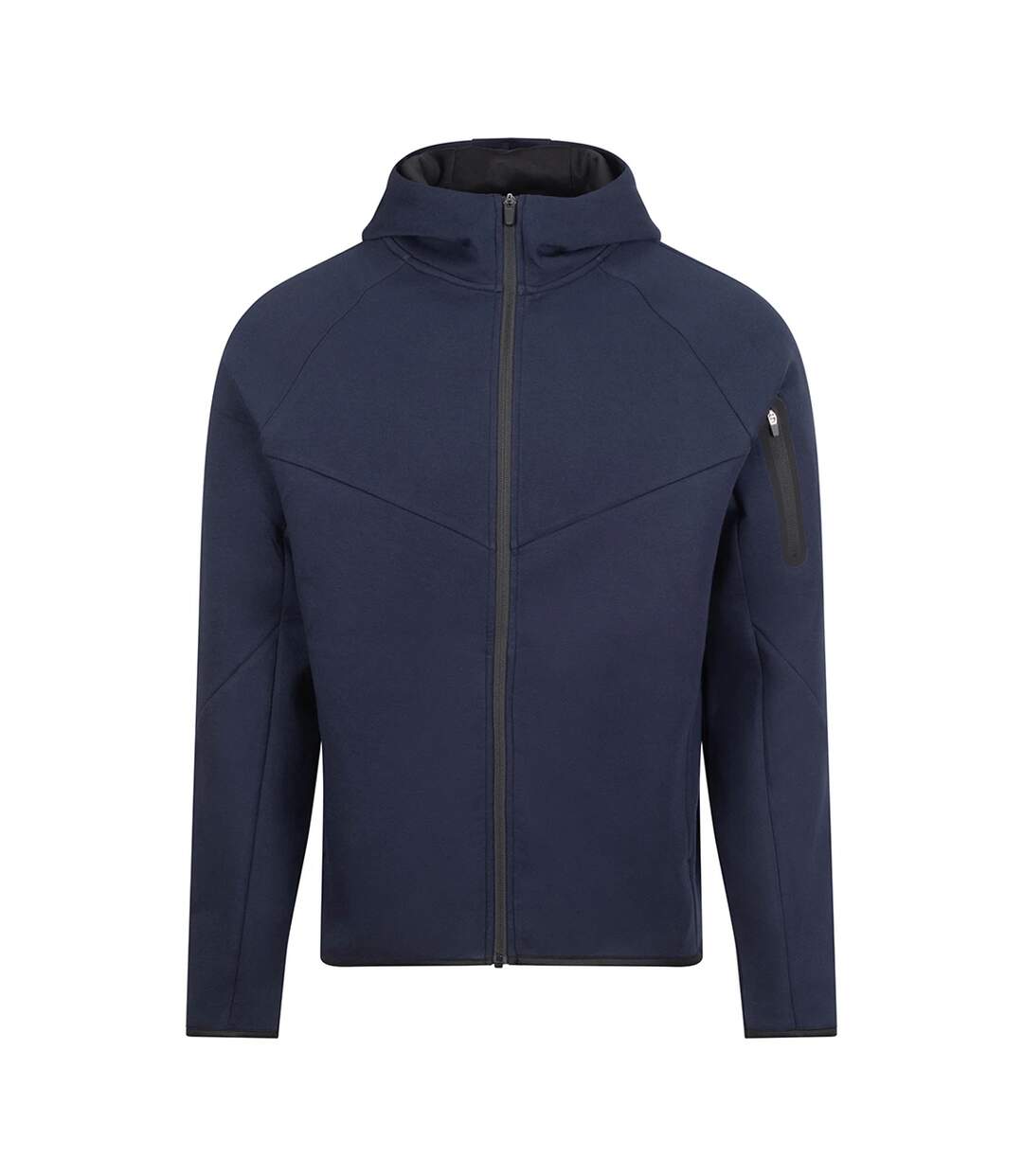 Mens Awdis Adapt Full Zip Hoodie French Navy Just Cool-1
