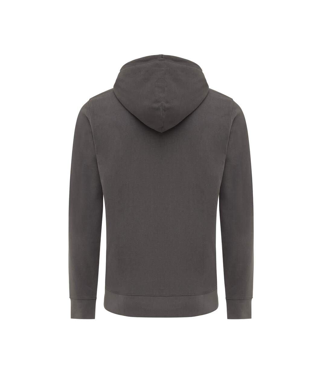 Unisex Adult Abisko Recycled Cotton Full Zip Hoodie Anthracite Iqoniq-3
