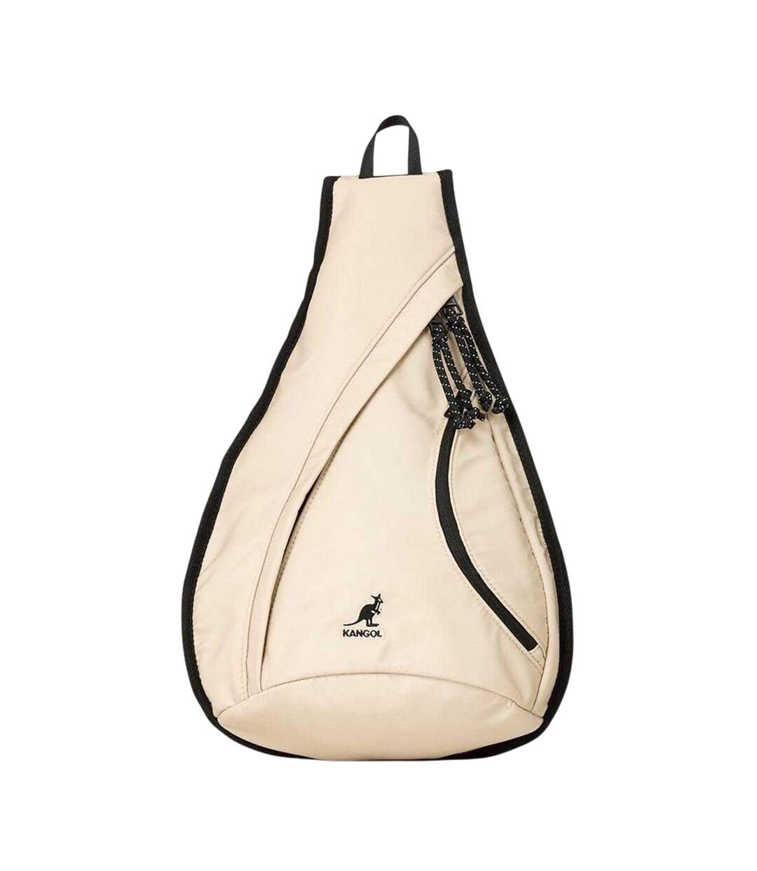 Sac À Dos Bandoulière Motif/style Logo Taille Unique Kaki Pâle Imprimé Kangol-1