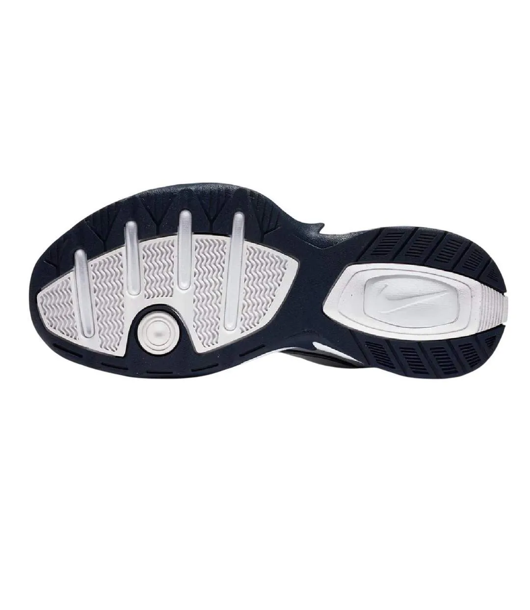 Baskets Monarch Homme Blanc Argenté Nike-4