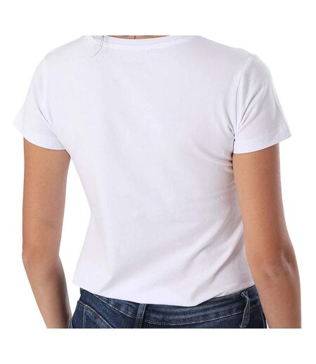 T-Shirt blanc femme pepe jeans pjl l nd t