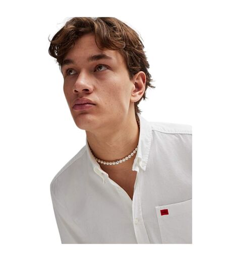 Mens Shirt White Hugo Boss