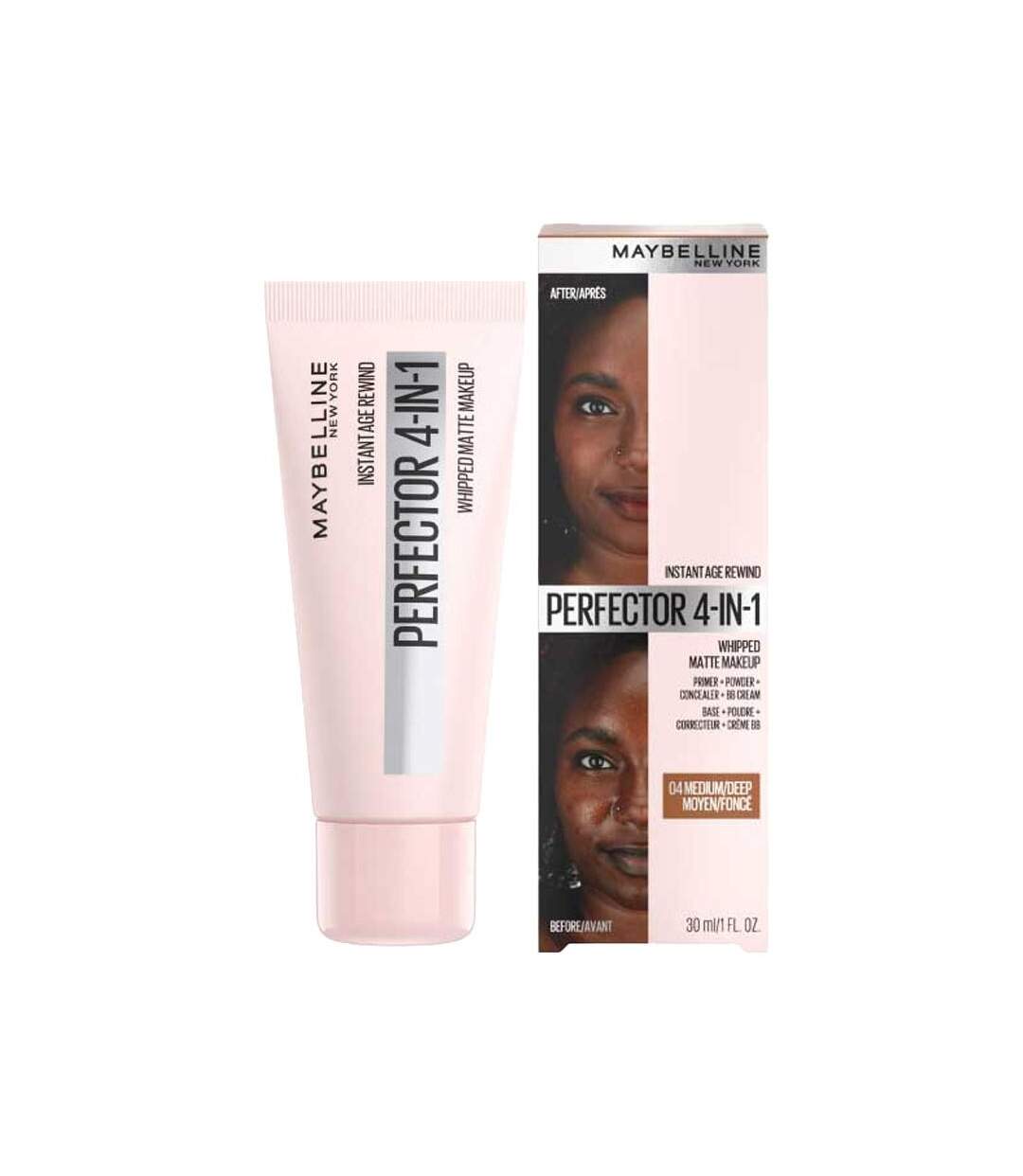 Fond de teint Medium/Deep Maybelline 4 en 1 30ml - 30ml-1