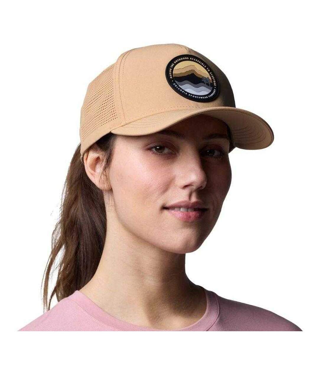 Casquette De Baseball Motif/style 3d Mountaincap Adulte Beige Columbia-4