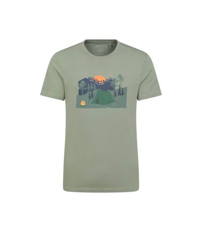 T-shirt camping homme vert Mountain Warehouse Mountain Warehouse