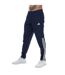 Mens 2023/24 Italy Presentation Jogging Bottoms Blue Adidas-3