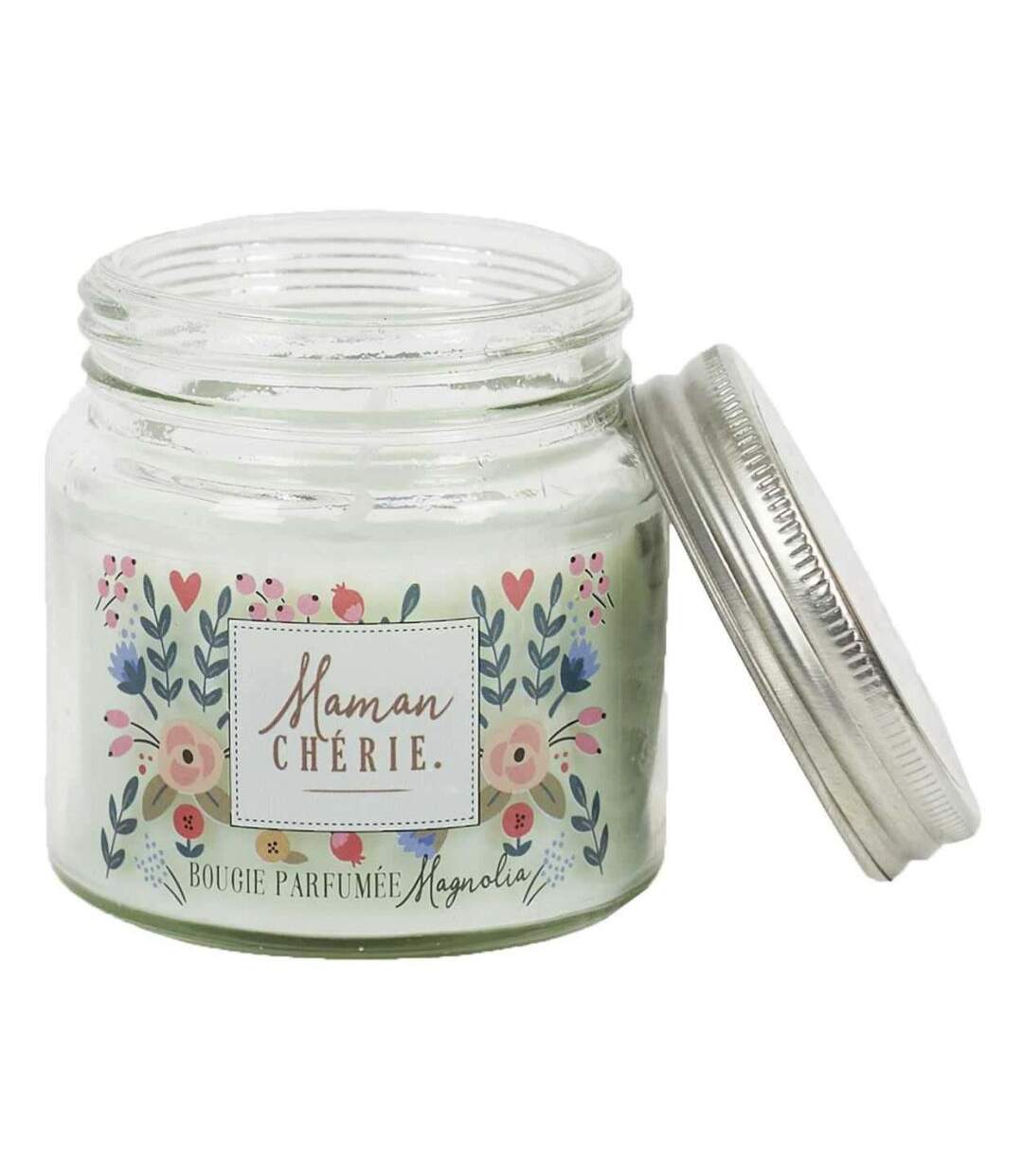 Bougie parfumée en pot Maman 6.5 cm (Lot de 2)