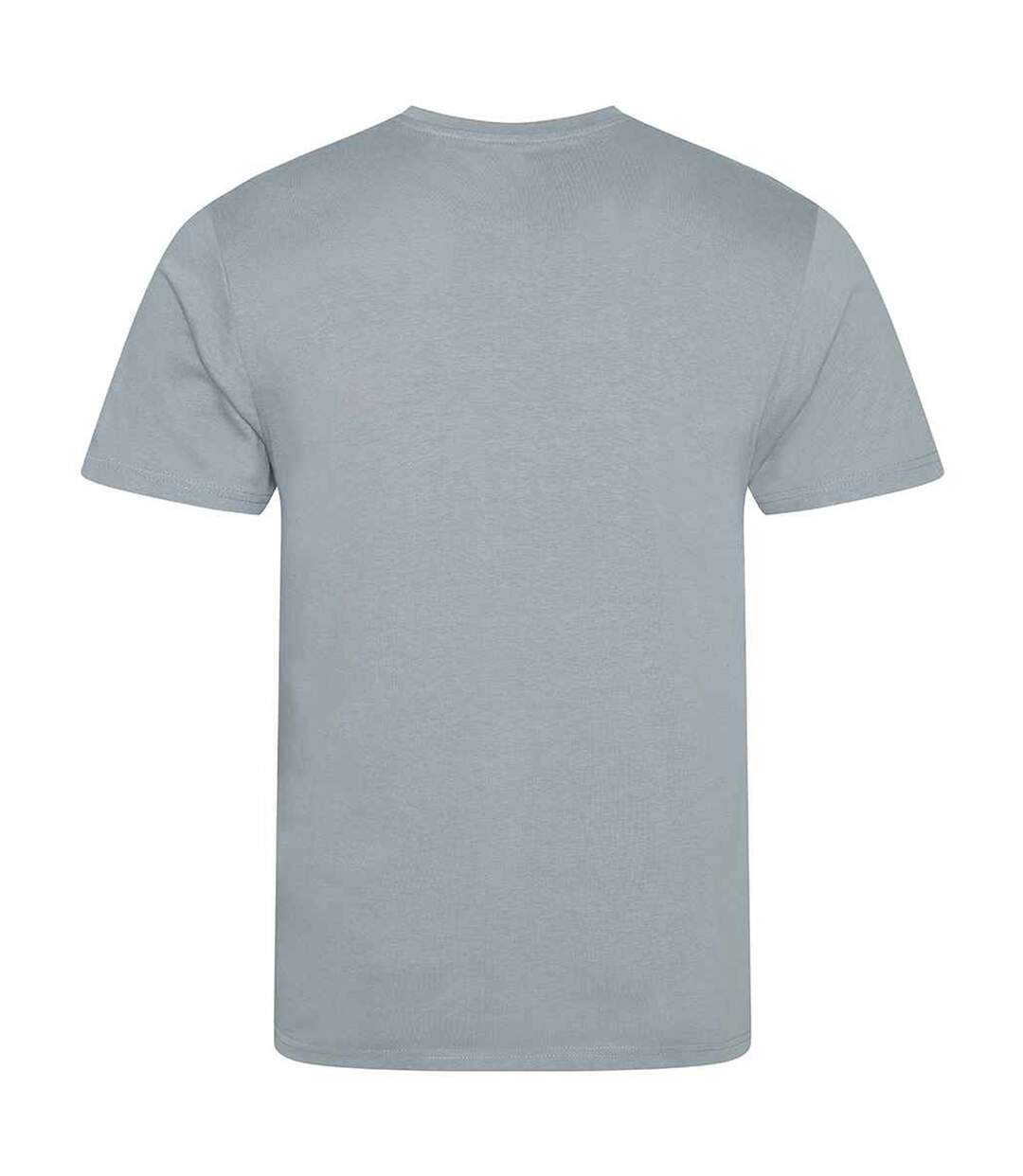 T-shirt cascade homme gris chiné Awdis-2