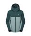 Ladies Lightweight Waterproof Hooded Hiking Rain with Zip Shell Jacket Coat-1