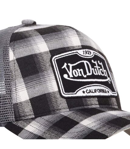 Casquettes Homme baseball avec filet à Carreaux Von Dutch Vondutch