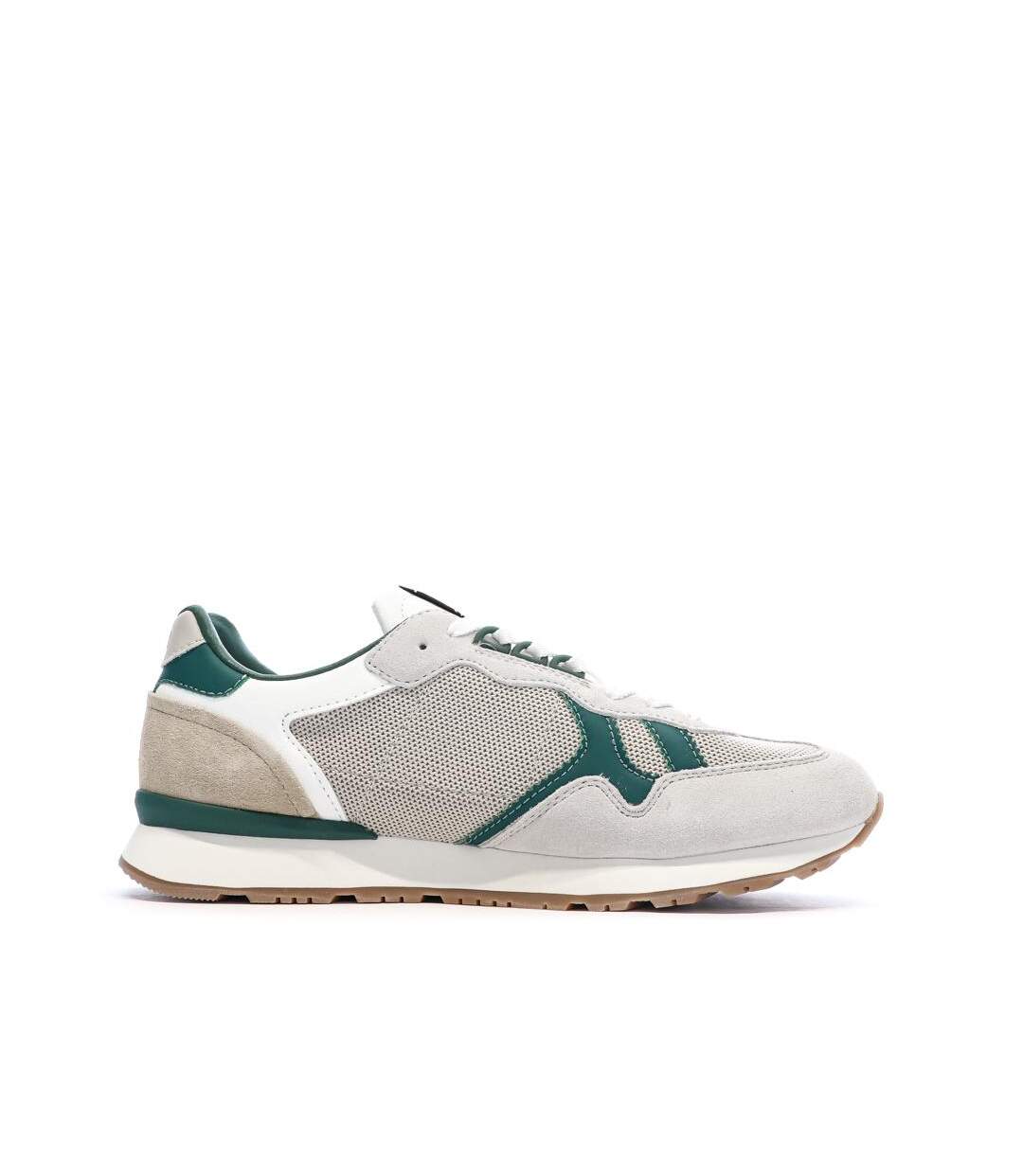 Baskets grises/vertes homme pepe jeans brit retro-2