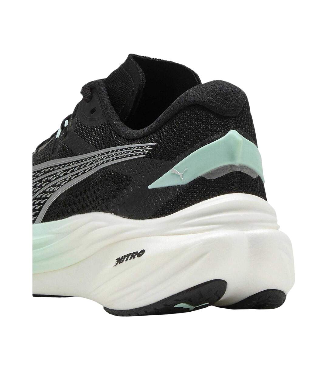 Womens/ladies Nitro 3 Fade Shoes Black Mint Puma-2