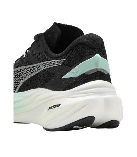 Womens/ladies Nitro 3 Fade Shoes Black Mint Puma