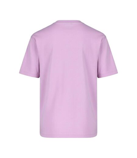 Unisex Adult Diag Logo Regular T-shirt Purple Off-White
