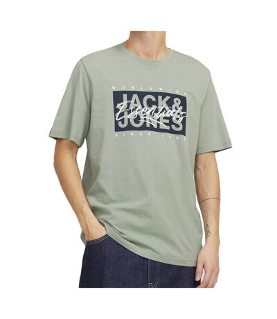 T-shirt Vert Homme Jack & Jones Colton - L