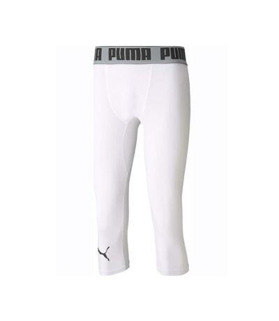 Bas de Compression 3/4 Blanc Homme Puma Compression 3 - L