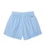 Womens/ladies Fleece Casual Shorts Blue Lacoste-3