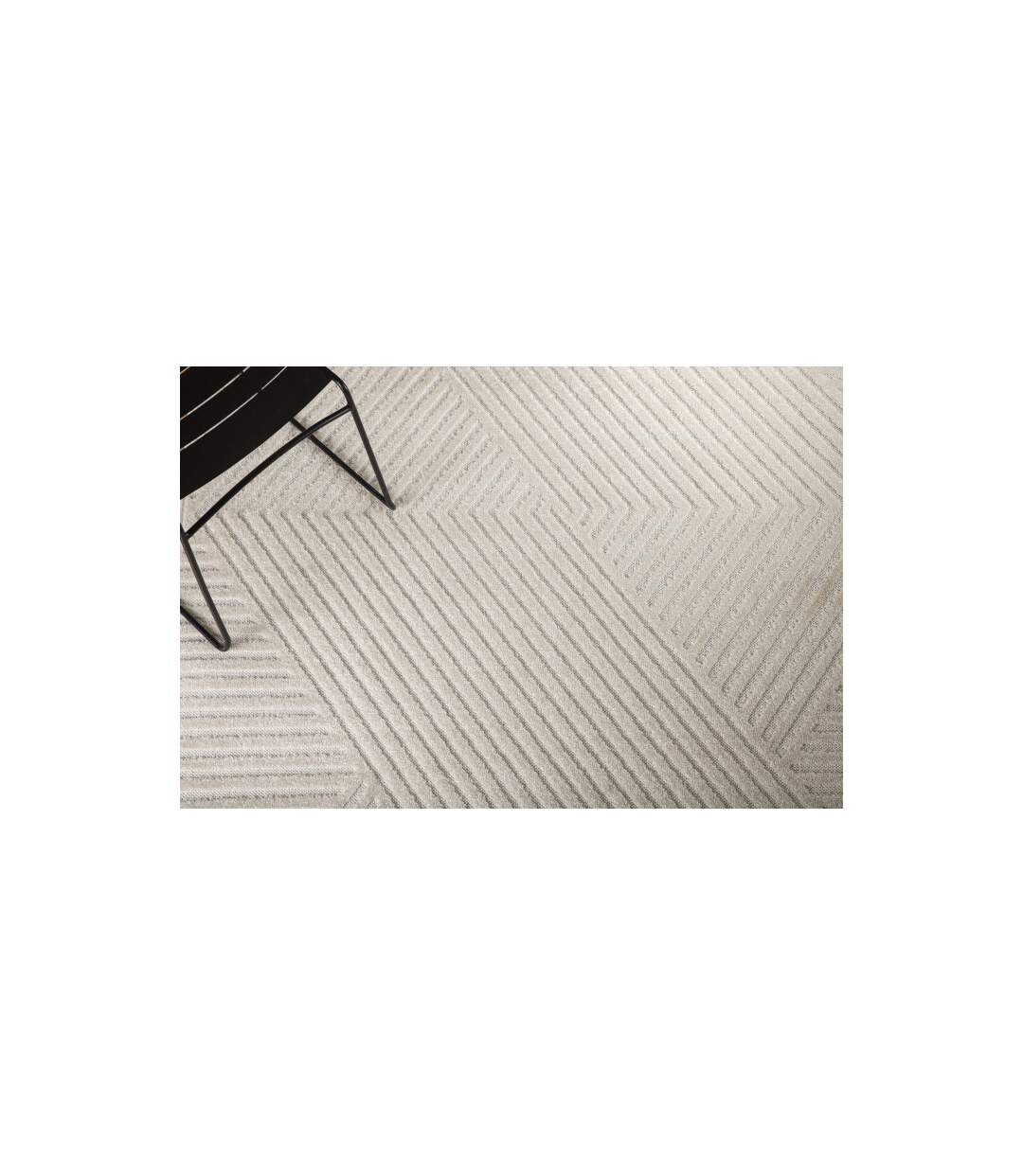 Tapis Déco Aron Solar 240x340cm Naturel-3