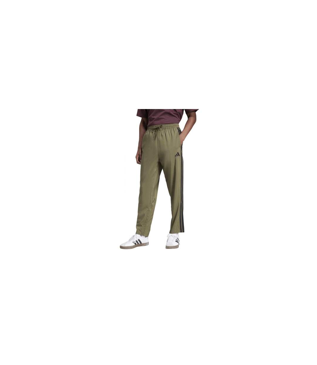 Mens Stanford Jogging Bottoms Olive Green Adidas-1