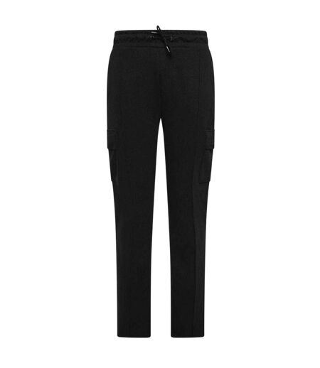 Mens Optimus Combat Straight Leg Joggers Black Duck And Cover