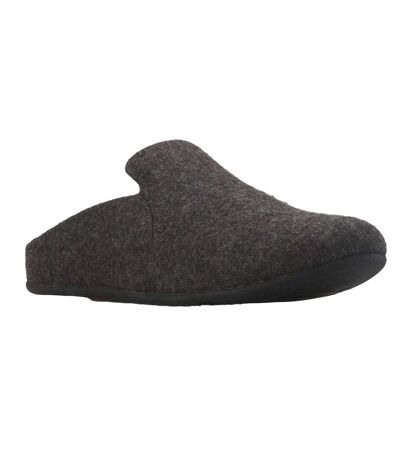 Womens/ladies Chrissie Ii Haus E01 Felt Slippers Black FitFlop