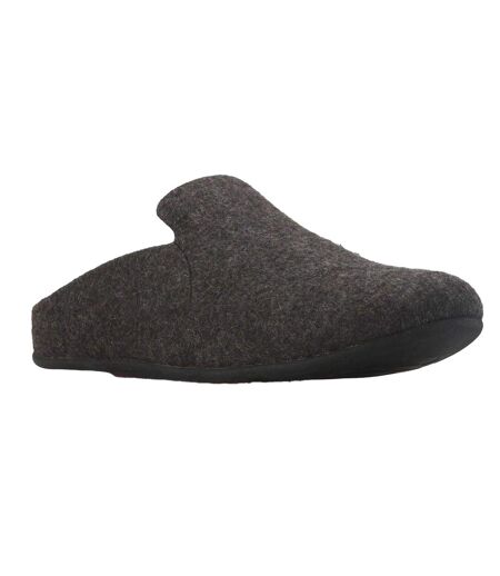 Womens/ladies Chrissie Ii Haus E01 Felt Slippers Black FitFlop
