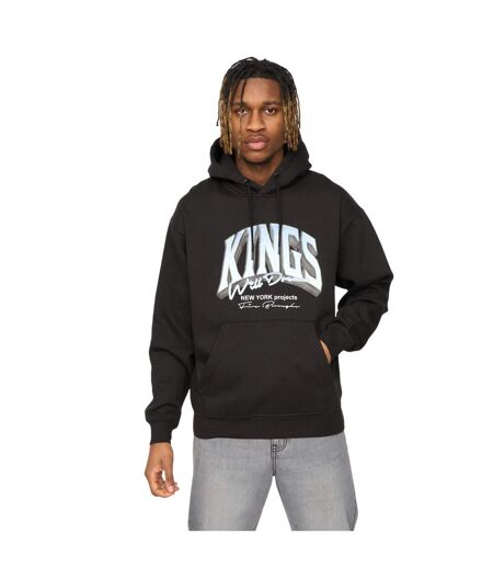 Sweat À Capuche Kingteam Homme Noir Kings Will Dream