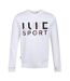 Sweat Style Texte Homme Blanc Luke 1977-1