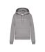 Sweat À Capuche Motif/style Logo Femme Gris Calvin Klein-1