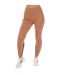 Womens/ladies Collective Power Fast Impact 7/8 Leggings Brown Adidas-1