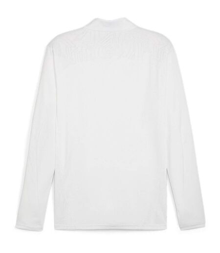 Mens Teamgoal Jacket White Silver Puma