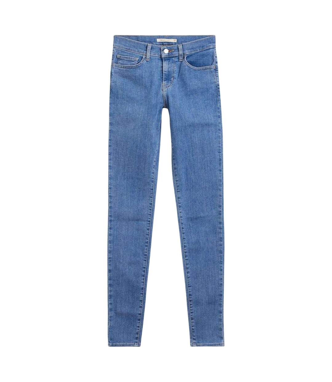 Womens/ladies 710 Super Skinny Jeans Blue Levis-2