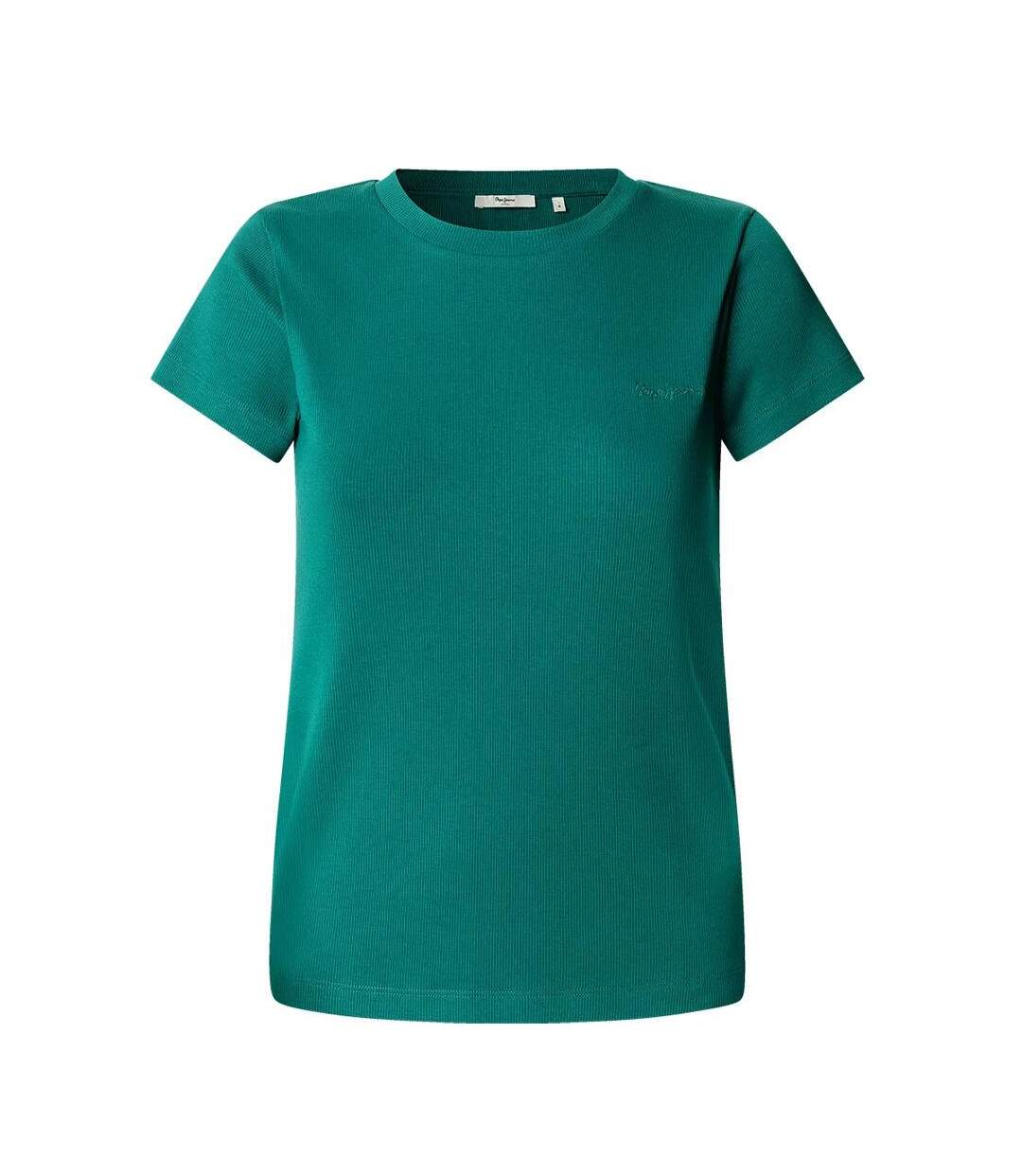 T-Shirt vert femme pepe jeans pl506037-1