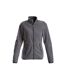 Womens/ladies Speedway Fleece Jacket Steel Grey Printer-1
