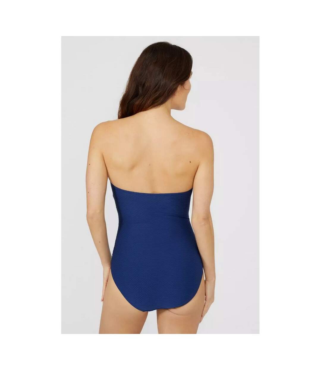 Maillot de bain 1 pièce femme bleu marine Debenhams-2