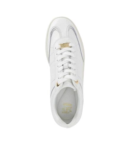 Baskets Enticing Femme Blanc Dune London