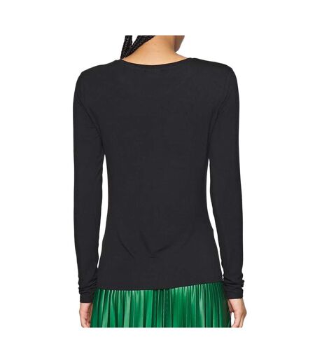 T-shirt manches longues noir femme jdy mila