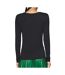 T-shirt manches longues noir femme jdy mila-2