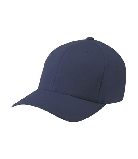 Yupoong Mens Flexfit Fitted Baseball Cap (Pack of 2) (Navy)